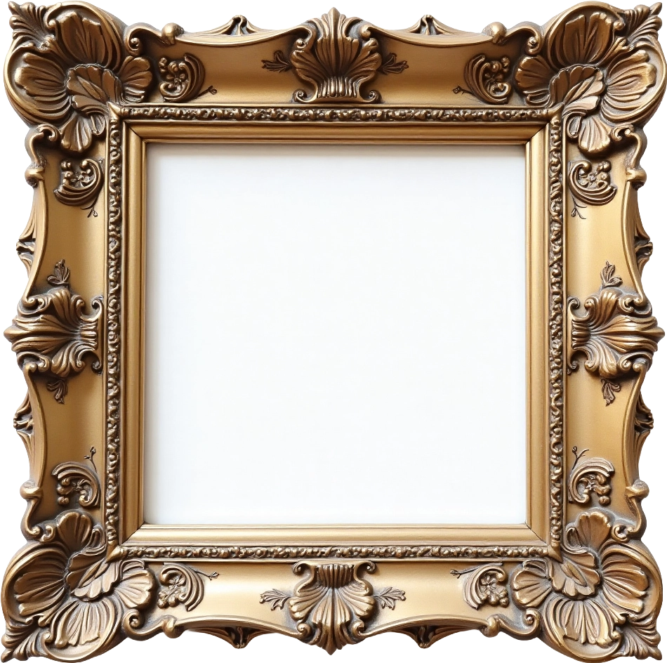 Ornate Gold Frame